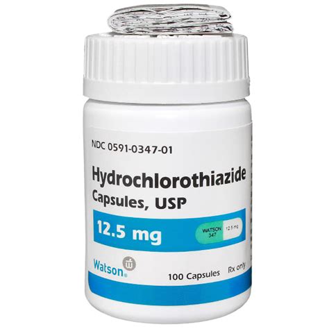 Hydrochlorothiazide 125mg Rx Products
