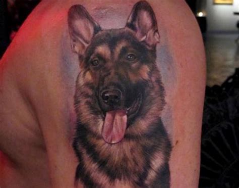 Top 131 German Shepherd Tattoo Designs