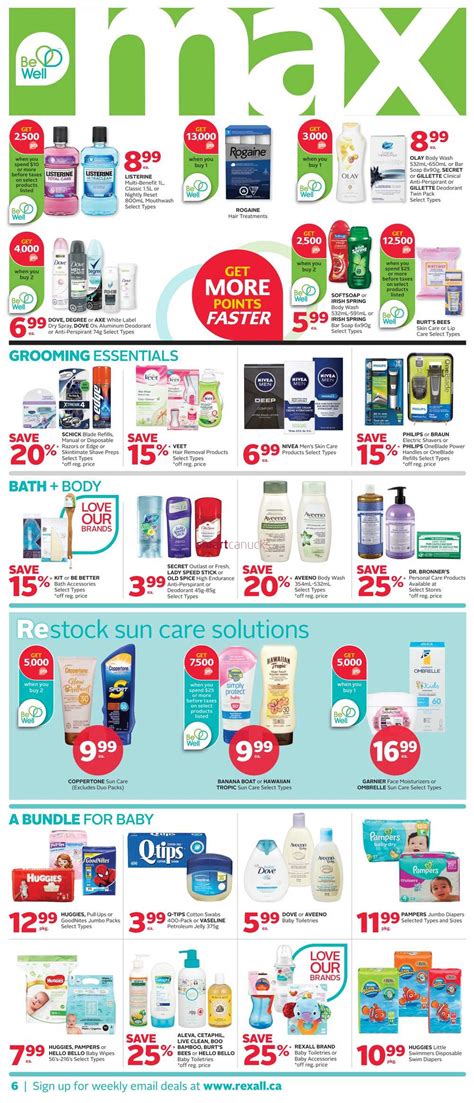 Rexall On Flyer July 10 To 16 Rexall Pharmaplus Flyer