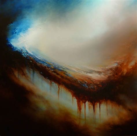 Large Abstract Oil Painting By Simon Kenny