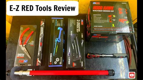 E Z Red Tools Review Ezred Tools Ratchets Lights Pliers Youtube