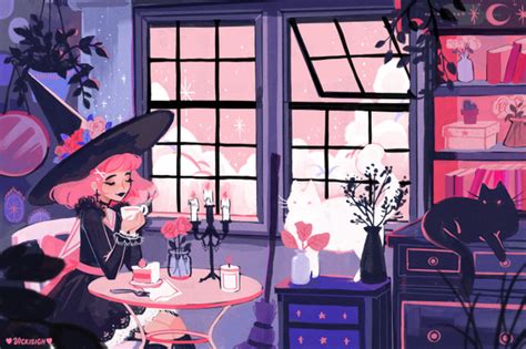 Vickisigh Art Patreon Witch Drawing Character Art Magical Art