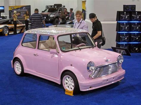 Aww I Want One Of These Crystal Ninja Pink Mini Cooper Cadillac Pink
