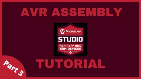 AVR Assembly Tutorial Part 2 Inputs And Outputs YouTube