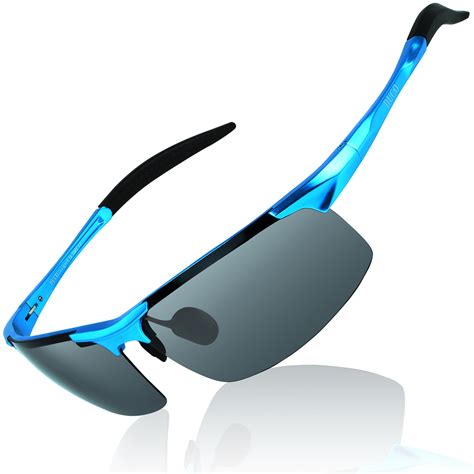 Duco Mens Sports Polarized Sunglasses Uv Protection Sunglasses Men Black Blue Ebay