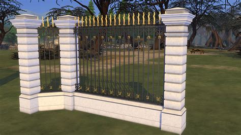 Sims 4 Custom Fences Cc And Mods To Download Fandomspot