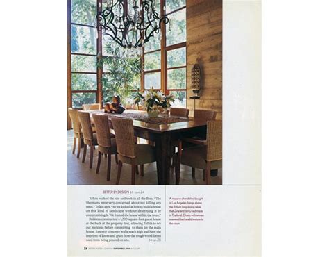 Sherman Resident Peter Tolkin Architect Dining Room Balinese And