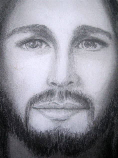 Pencil Drawing Of Jesus Face At Getdrawings Free Download