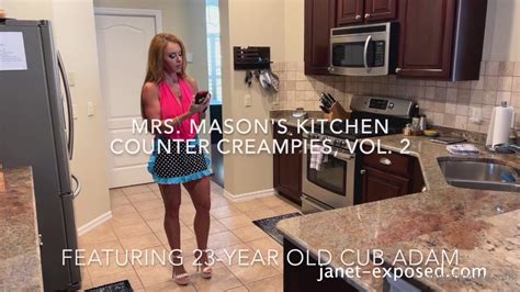 Janet Mason Mrs Masons Kitchen Counter Creampies Vol Onlyfans
