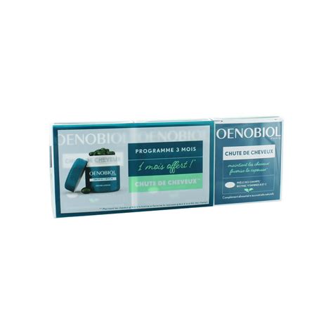 Oenobiol Chute De Cheveux 3x60 Capsulesunivers Pharmacie