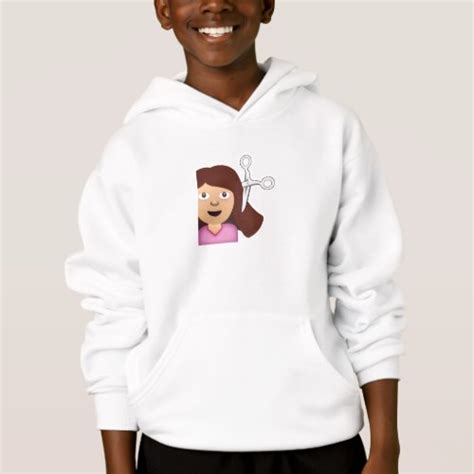 Maybe you would like to learn more about one of these? Haircut Emoji Hoodie - EmojiPrints