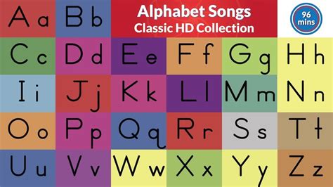 Alphabet Songs Abc Song Collection Teach The Letters And Sounds