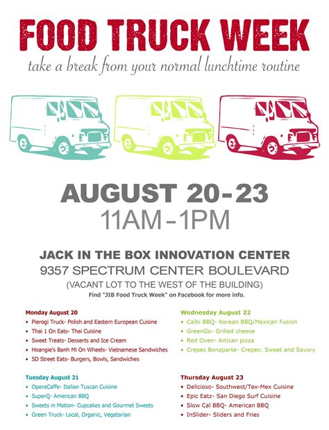 In accordance with emergency executive order #107 (pdf), all nyc health department licenses and permits that will expire or require renewal during the state of emergency are extended for the duration of the. JIB Food Truck Week - Lunch in Kearny Mesa!