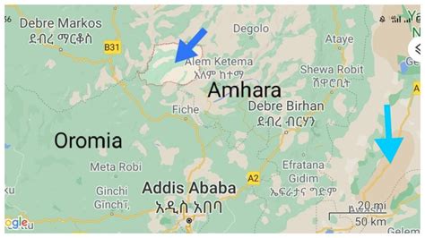 Ethiopia Fighting On Amhara Oromia Border Leaves Several Dead