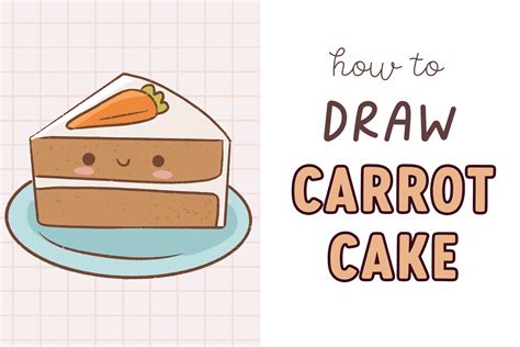 How To Draw A Cute Cake