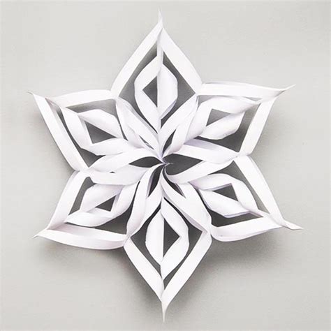 Snowflake christmas snowflake christmas snowflake 3d decoration xmas background ornament decor decorative symbol template backdrop element shiny elegant winter snow elegance 3d ornate holiday greeting banner backgrounds red christmas decoration snowflakes season merry. 3D Paper Snowflake | Kids' Crafts | Fun Craft Ideas ...