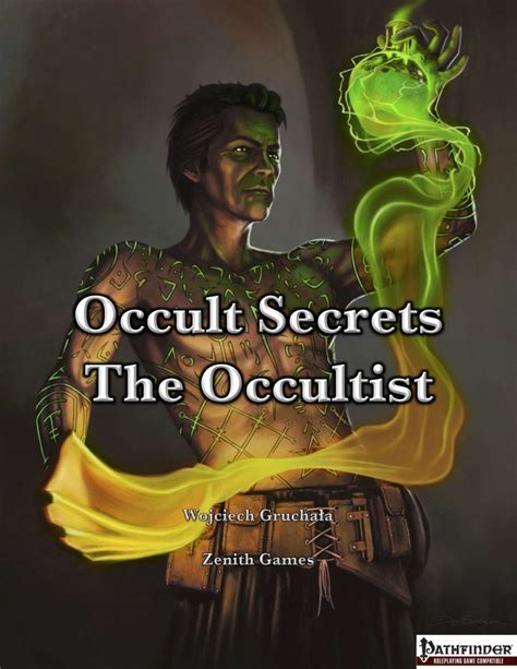 Occult Secrets The Occultist Zenith Games Dungeon Masters Guild