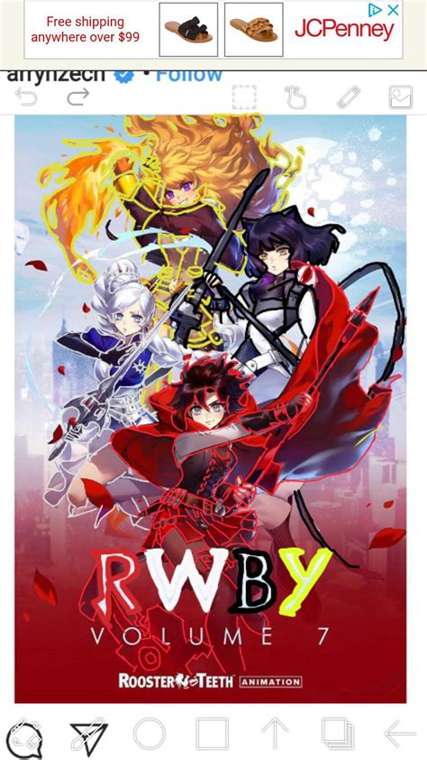 My Outline Of Rwby Volume 7 Poster Rwby Amino