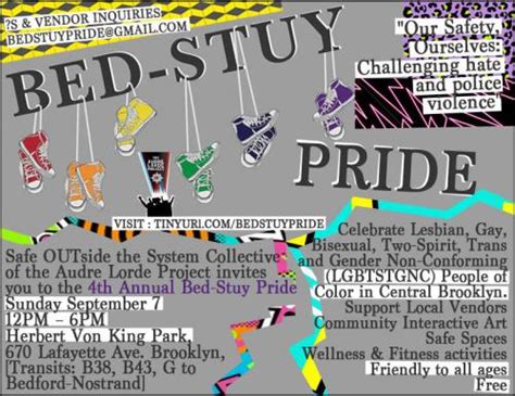 bed stuy pride the audre lorde project