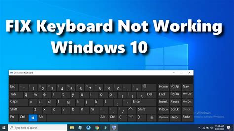 How To Fix Keyboard Not Working In Windows 10 Youtube Otosection
