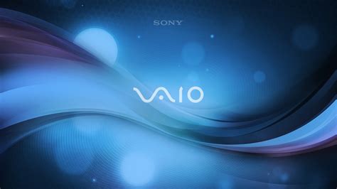 Fonds Décran Sony Vaio Logo Bleu Abstrait 1920x1200 Hd Image