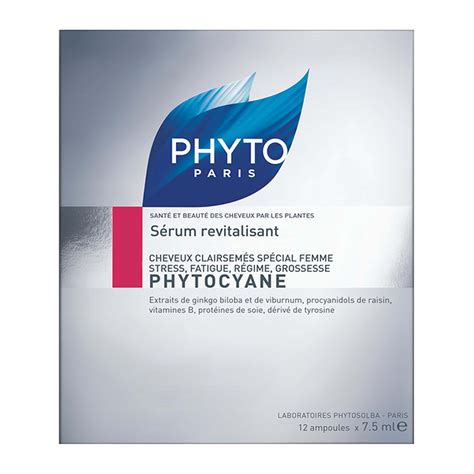 Besides good quality brands, you'll also find plenty of discounts when you shop for hair serum during big sales. Phyto PhytoCyane Revitalizing Thinning Hair Serum 12 x 7 ...