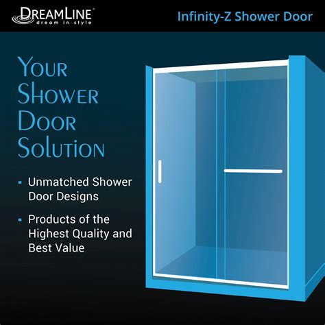 dreamline infinity z 72 in h x 44 in to 48 in w semi frameless sliding oil rubbed bronze shower