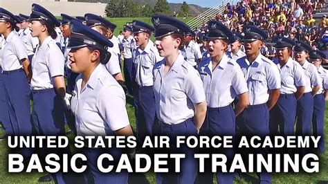 United States Air Force Academy Basic Cadet Training Youtube