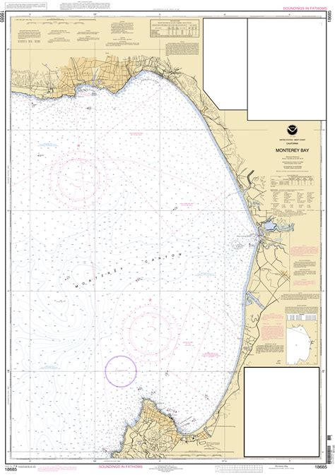 Monterey Bay Nautical Chart ΝΟΑΑ Charts Maps