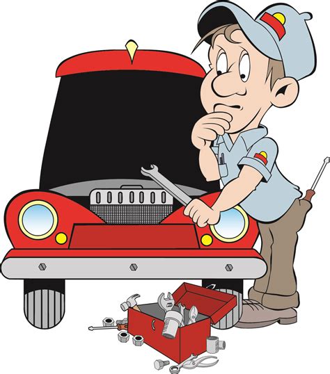 Do you like to pretend play cops & robbers? Car Engine Repair Clipart - Clipart Suggest