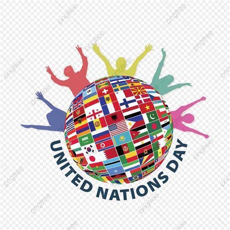 United Nations Clipart Hd Png United Nations Day Design With Flag