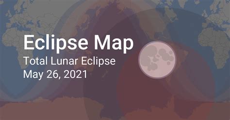 Date, time, sutak period during 'chandra grahan' lunar eclipse 2020 to begin at 1:04 pm today, check peak time. Map of Total Lunar Eclipse on May 26, 2021