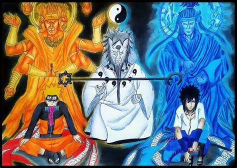 Naruto And Sasuke Six Paths Wallpaper