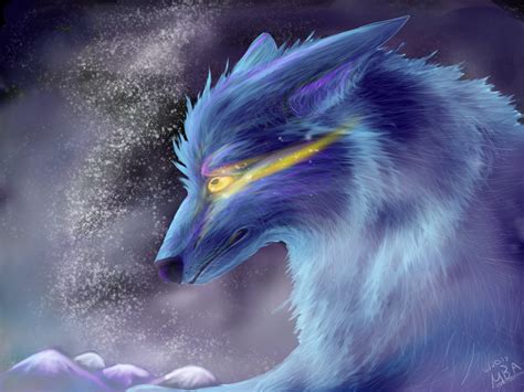 Fire And Ice Wolf Wallpaper Wallpapersafari