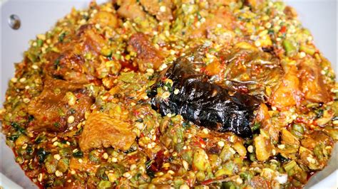 Once it starts boiling, lower the heat and let the mixture simmer for 30 minutes, stirring it regularly. How To Prepare Esan Black Soup / Edo Black Soup Recipe By ...
