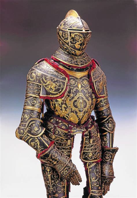 Museum Of Artifacts Via Armour Of Eric Xiv Of Sweden 1556