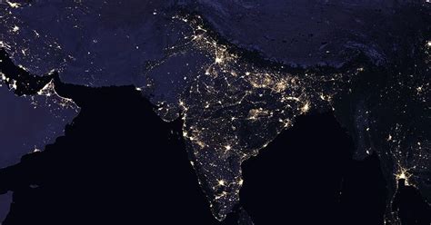 In Photos Nasa Releases Stunning Images Of Earths Night Lights