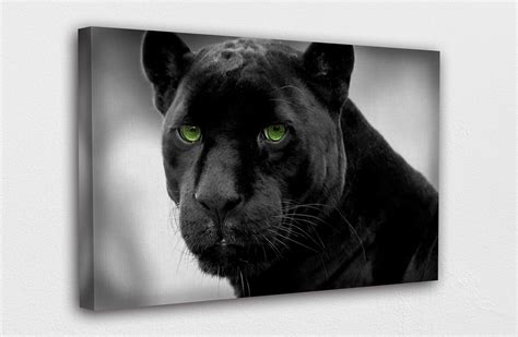 Black Panther Canvas Wall Art Design Poster Print Decor For Etsy