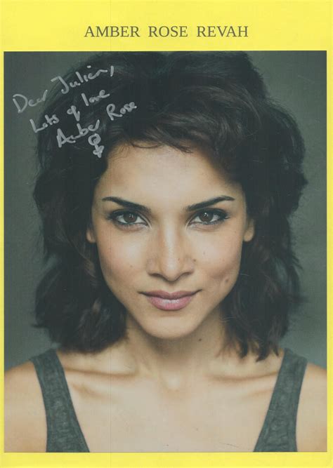 At Auction Amber Rose Revah Signed 10 X 8 Inch Colour Photo Signed In Silver Ink Dedicated
