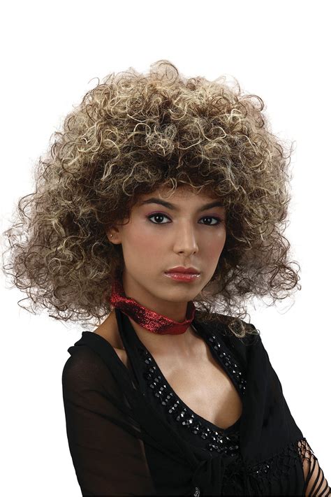 Check spelling or type a new query. Big Hair. 2 Tone 80s Accessory Fancy Dress - Character ...