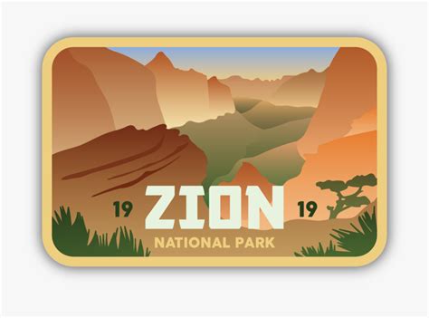 Zion National Park Stickers Free Transparent Clipart Clipartkey