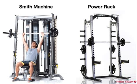 Smith Machines vs. Free Weight Power Racks: Pros and Cons