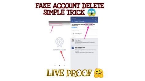 How To Report Facebook Account 2020 How To Delete Someone Fake