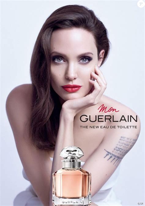 Angelina Jolie est l égérie de l Eau de Parfum de Guerlain Pub