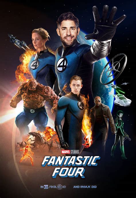 Fanmade Mcu Fantastic Four Poster By Super Frame On Deviantart