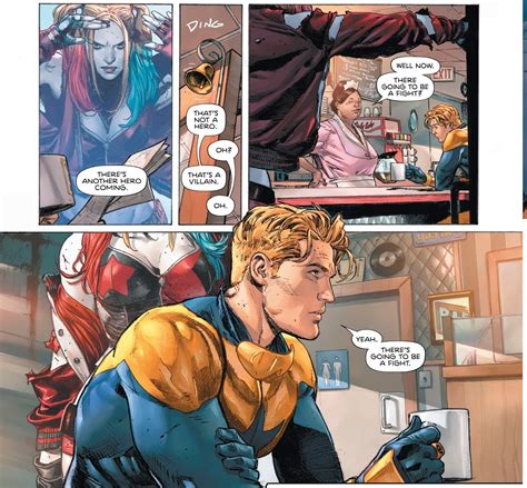 Harley Quinn Loves Booster Gold To Death