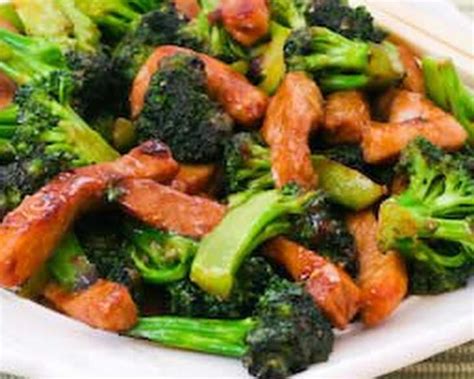 Pork And Broccoli Stir Fry With Ginger And Hoisin Sauce Recipe