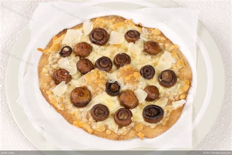 Cheesy Mushroom Pizza Recipe