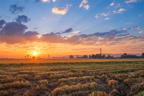 Farm Sunset Wallpapers Wallpaper Cave