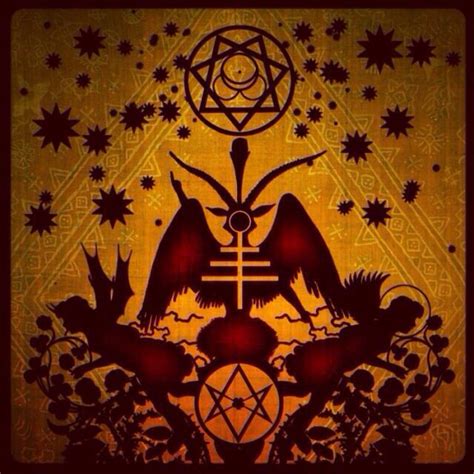 Magick Aleister Crowley Symbolic Art Satanic Art Occult Art